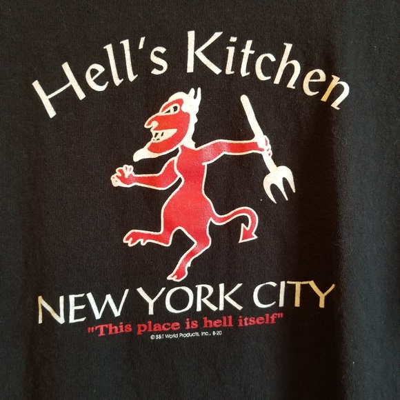 Delta Other - Hell's Kitchen double sided T size Large Delta Other - Hell's Kitchen double sided T size Large